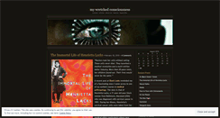 Desktop Screenshot of mywretchedconsciousness.wordpress.com