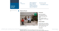 Desktop Screenshot of patrickpicchi.wordpress.com