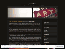 Tablet Screenshot of jeremiahcox.wordpress.com