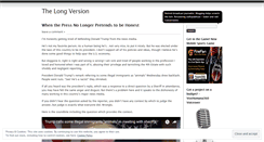 Desktop Screenshot of longversion.wordpress.com