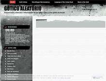 Tablet Screenshot of goticoaleatorio.wordpress.com