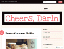 Tablet Screenshot of cheersdarln.wordpress.com