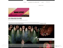 Tablet Screenshot of mariejetset.wordpress.com