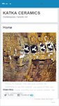 Mobile Screenshot of katkaceramics.wordpress.com