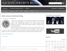 Tablet Screenshot of lichtschwert.wordpress.com