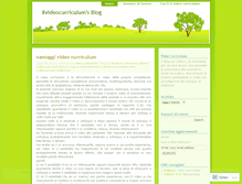 Tablet Screenshot of ilvideocurriculum.wordpress.com