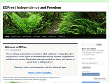 Tablet Screenshot of edfree.wordpress.com