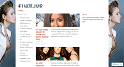 Desktop Screenshot of 411alert.wordpress.com