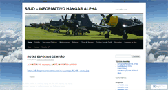 Desktop Screenshot of hangaralpha.wordpress.com