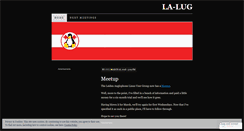 Desktop Screenshot of leidenlug.wordpress.com