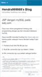 Mobile Screenshot of hendra999988.wordpress.com