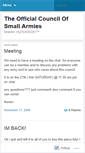 Mobile Screenshot of cpsmallcouncil.wordpress.com