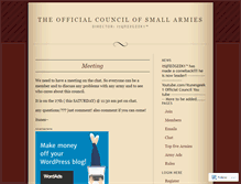 Tablet Screenshot of cpsmallcouncil.wordpress.com
