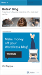 Mobile Screenshot of botesblog.wordpress.com