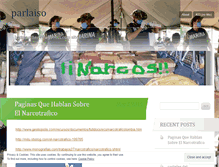 Tablet Screenshot of parlaiso.wordpress.com