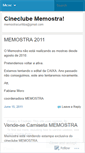 Mobile Screenshot of memostra.wordpress.com