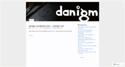 Desktop Screenshot of danigm.wordpress.com