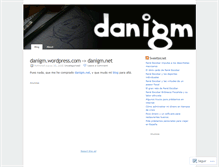 Tablet Screenshot of danigm.wordpress.com