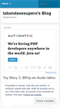 Mobile Screenshot of labandasesupera.wordpress.com