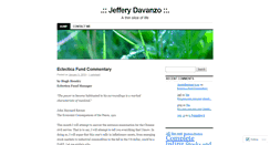 Desktop Screenshot of davanzo.wordpress.com