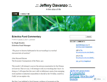 Tablet Screenshot of davanzo.wordpress.com