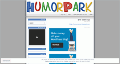 Desktop Screenshot of humorpark.wordpress.com