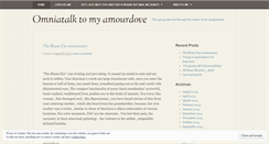 Desktop Screenshot of omniatalk.wordpress.com