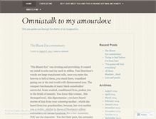 Tablet Screenshot of omniatalk.wordpress.com
