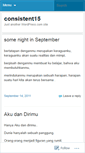 Mobile Screenshot of consistent15.wordpress.com