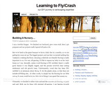 Tablet Screenshot of learningtoflycrash.wordpress.com