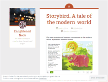 Tablet Screenshot of enlightenednook.wordpress.com