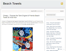 Tablet Screenshot of beachtowels21.wordpress.com