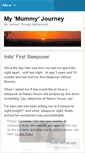 Mobile Screenshot of mymummyjourney.wordpress.com