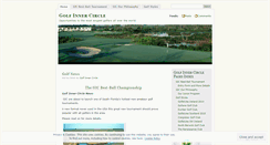 Desktop Screenshot of golfsinnercircle.wordpress.com