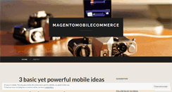 Desktop Screenshot of magentomobilecommerce.wordpress.com