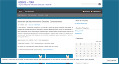 Desktop Screenshot of geedesperu.wordpress.com
