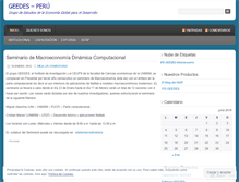 Tablet Screenshot of geedesperu.wordpress.com