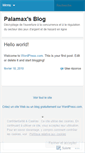 Mobile Screenshot of palamax.wordpress.com
