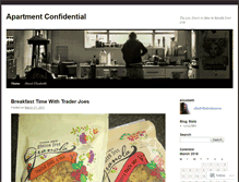 Tablet Screenshot of apartmentconfidential.wordpress.com