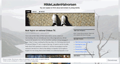 Desktop Screenshot of hildelh.wordpress.com