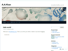 Tablet Screenshot of ammar143.wordpress.com