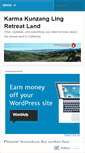 Mobile Screenshot of californiaretreat.wordpress.com