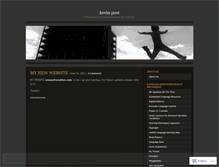 Tablet Screenshot of kevinpost.wordpress.com