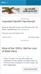 Mobile Screenshot of eaumg.wordpress.com