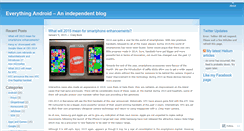 Desktop Screenshot of androidwriter.wordpress.com
