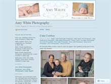 Tablet Screenshot of amywhite.wordpress.com