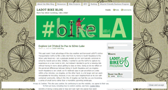 Desktop Screenshot of ladotbikeblog.wordpress.com