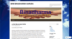 Desktop Screenshot of binadharmabkm.wordpress.com