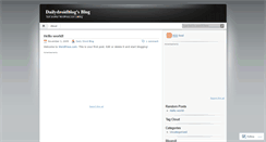 Desktop Screenshot of dailydroidblog.wordpress.com