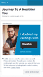 Mobile Screenshot of journeytoahealthieryou.wordpress.com